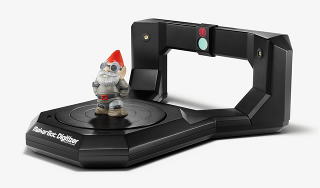 MakerBot® Digitizer™ Desktop 3D Scanner (picture by Spencer Higgins)